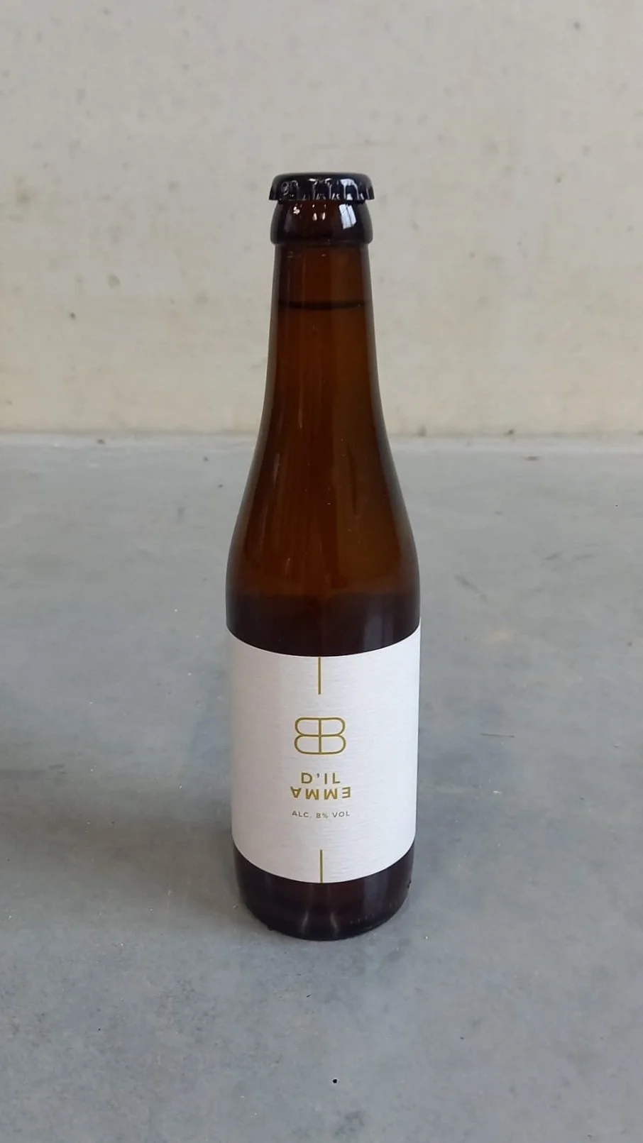 Zeeuw bier D’il Emma 8% pittig blond bier met frisse bitterheid van bierbrouwerij Den Emma Zeeland