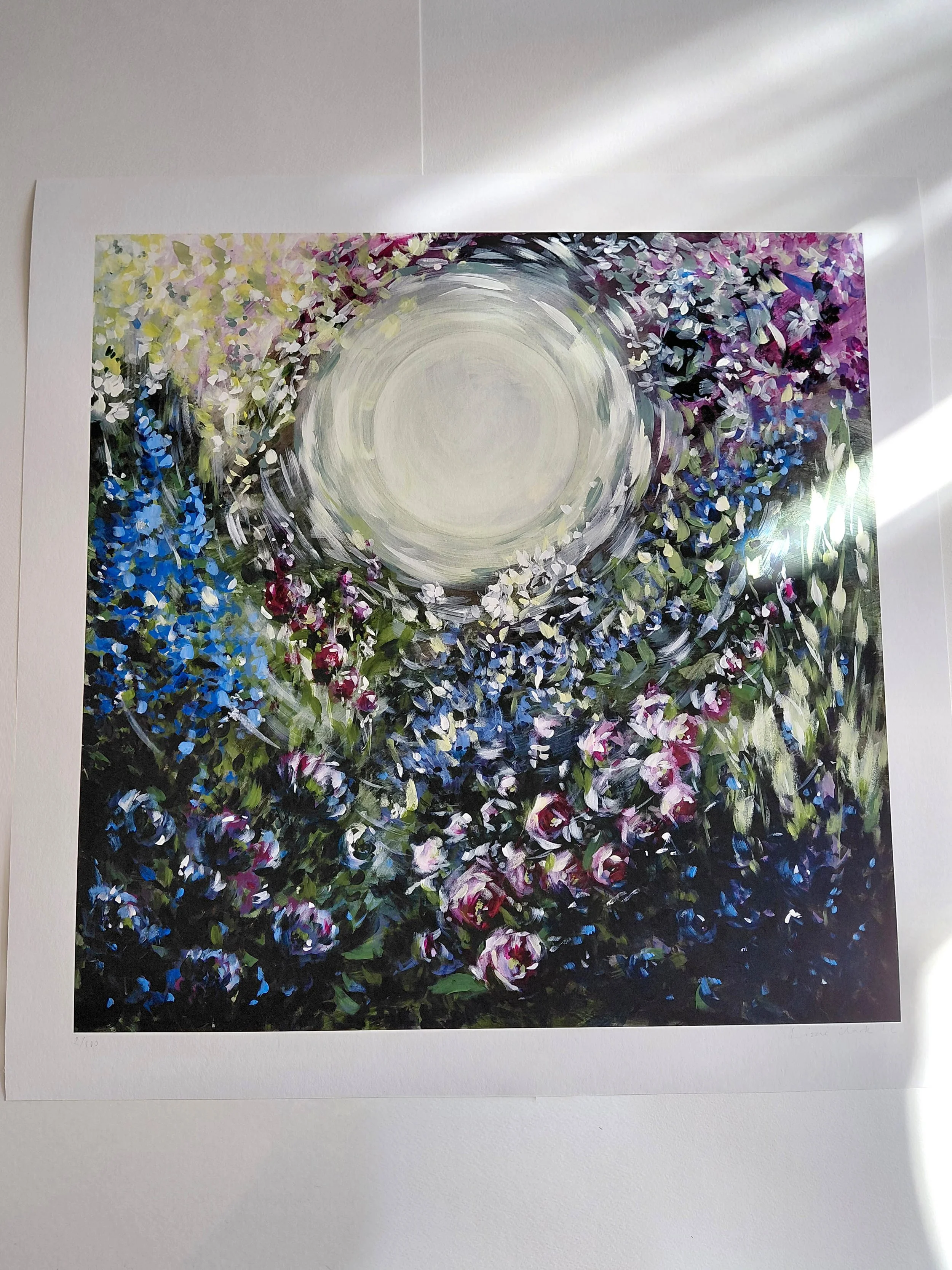 'Beyond'  - 70cm x 70cm Signed, Limited Edition Giclée Print