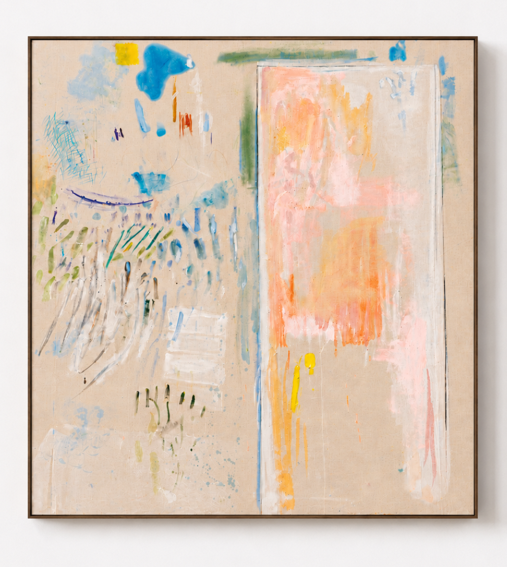 The Haunting
Persistent Matter
2025
Mixed media on raw canvas
1700 × 1450 mm