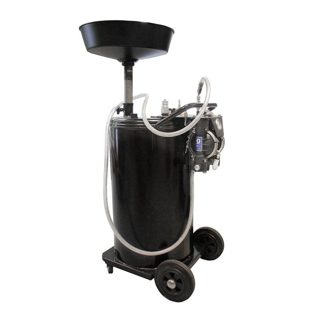 95L Diaphragm Pumped Waste Oil Drainer (Dipstick suction unit)