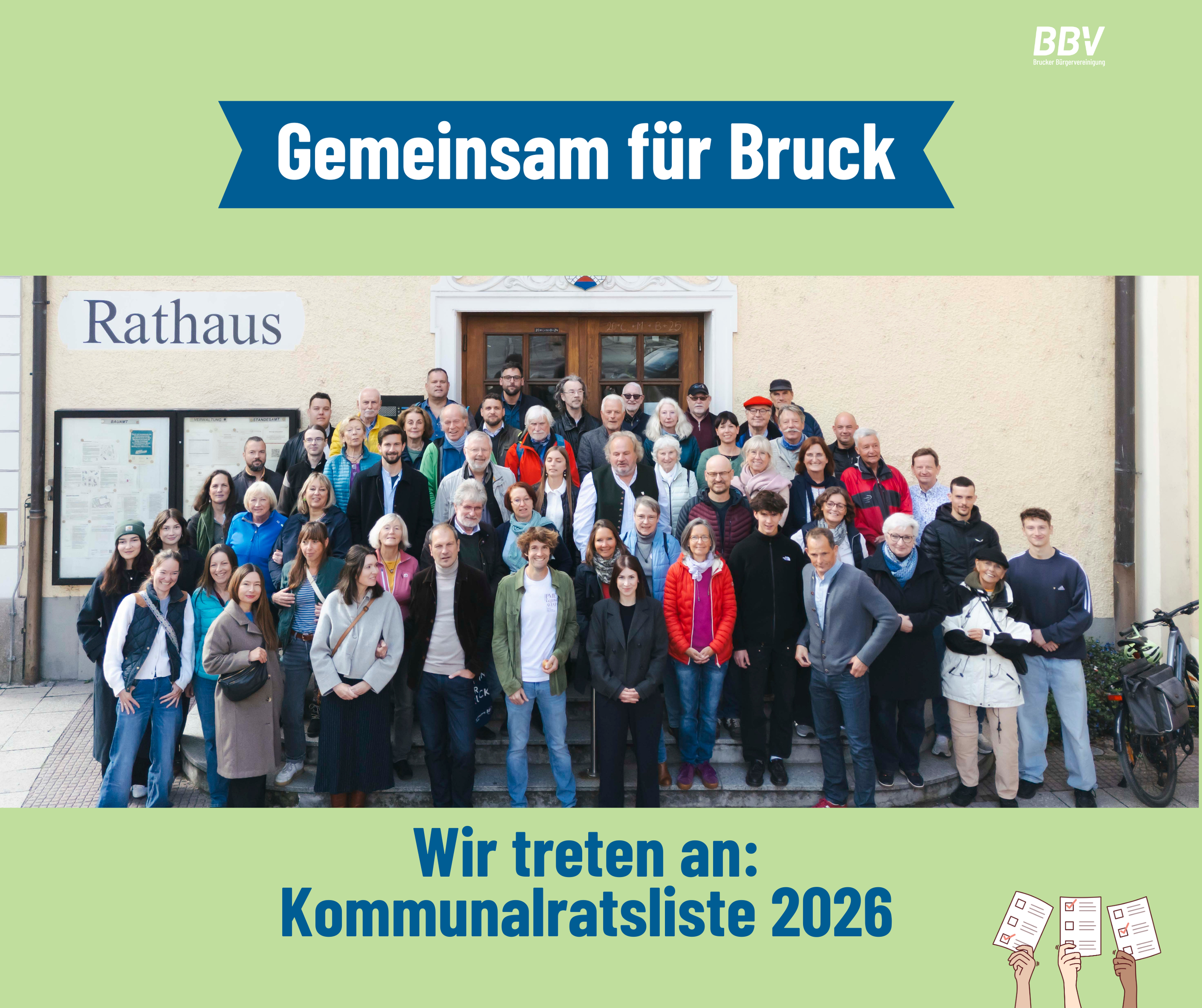 Die Stadtratswahl Liste der BBV