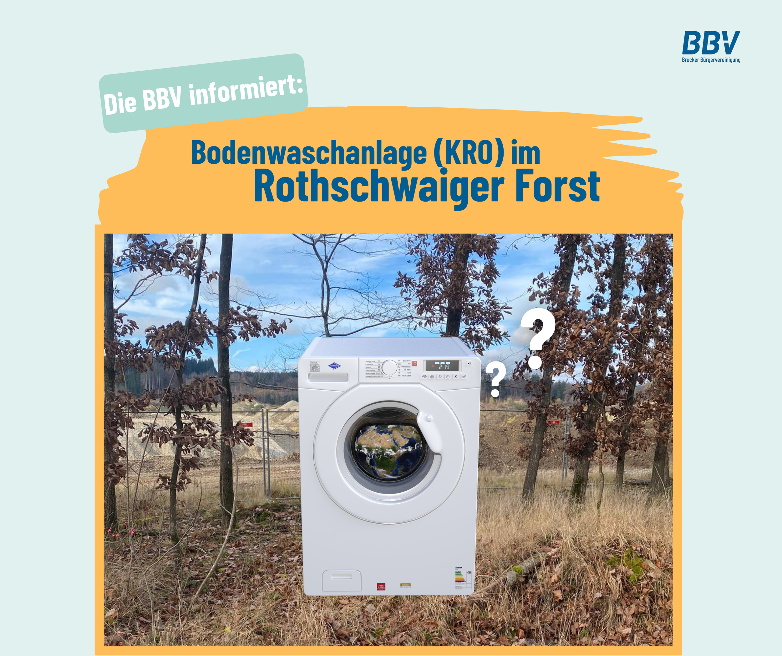 Bodenwaschanlage (KRO) im Rothschwaiger Forst