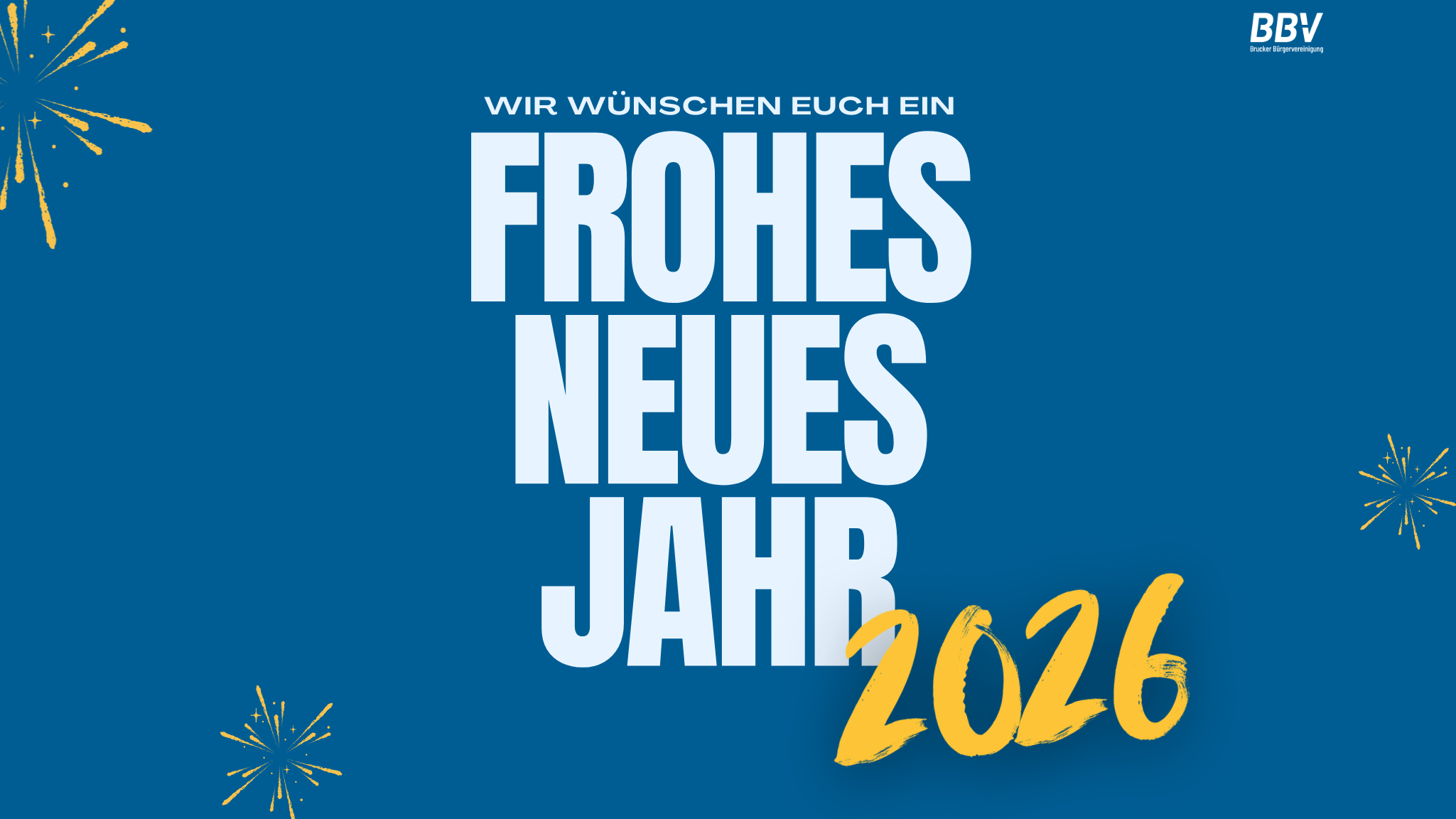 Ein gutes neues Jahr!