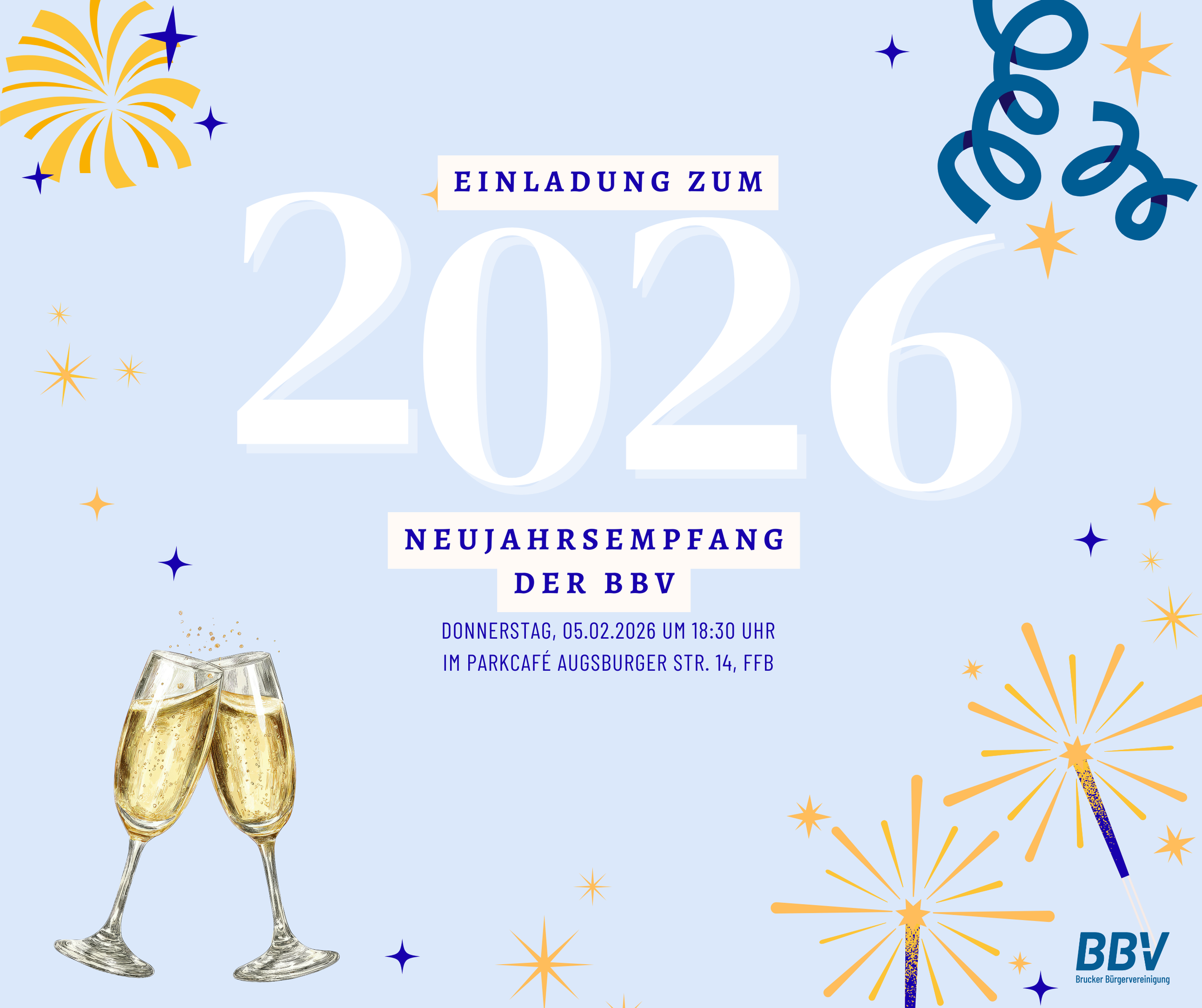 Einladung zum Neujahrsempfang