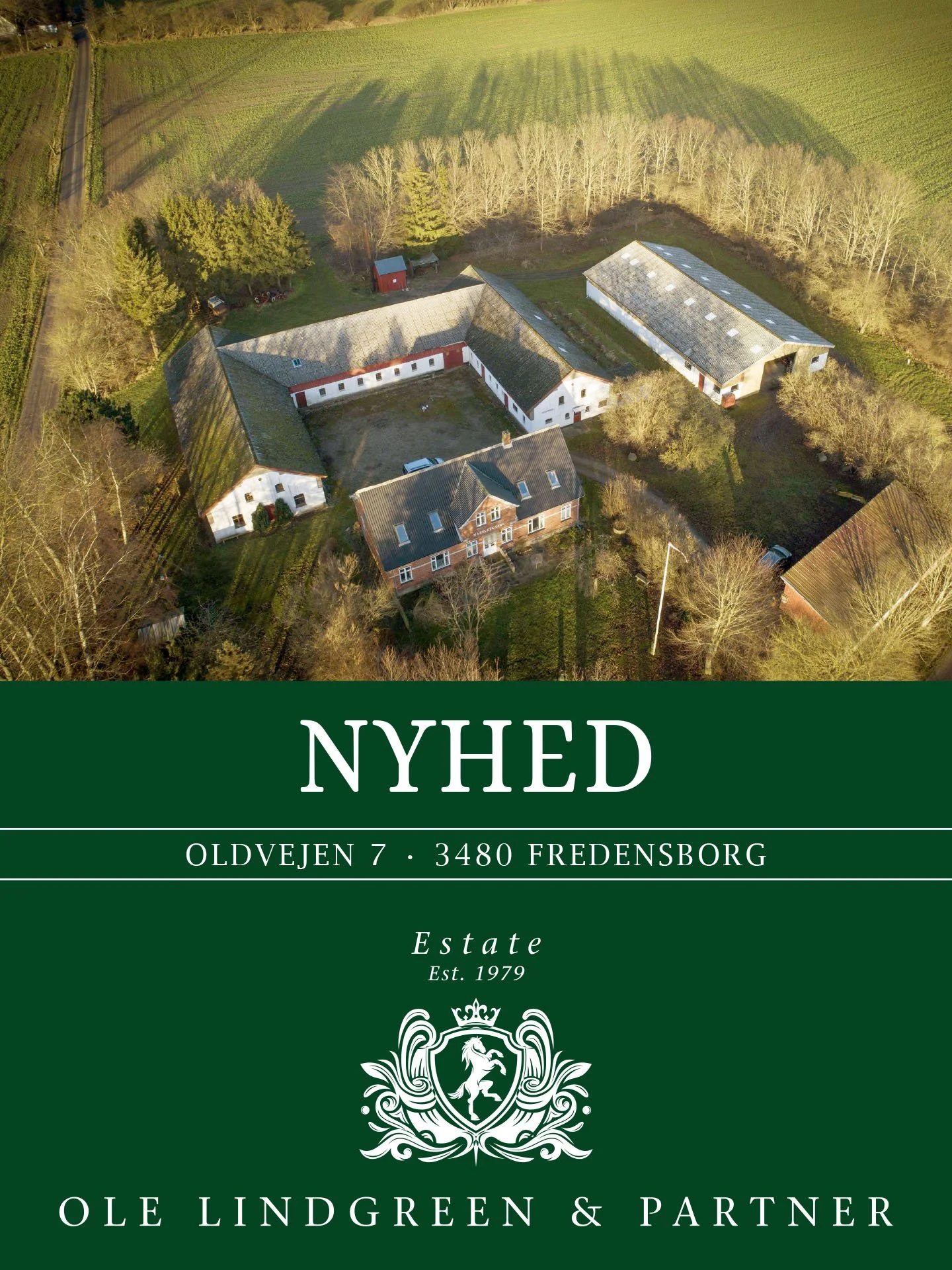 NYHED! 

Marsletgaard &ndash; firl&aelig;nget lystejendom p&aring; lukkede Oldvejen 🌿

Sj&aelig;ldent udbudt ejendom med ca. 26 ha, klassisk firl&aelig;nget g&aring;rdanl&aelig;g, jagtstue og stort maskinhus. Masser af charme, privatliv og potential