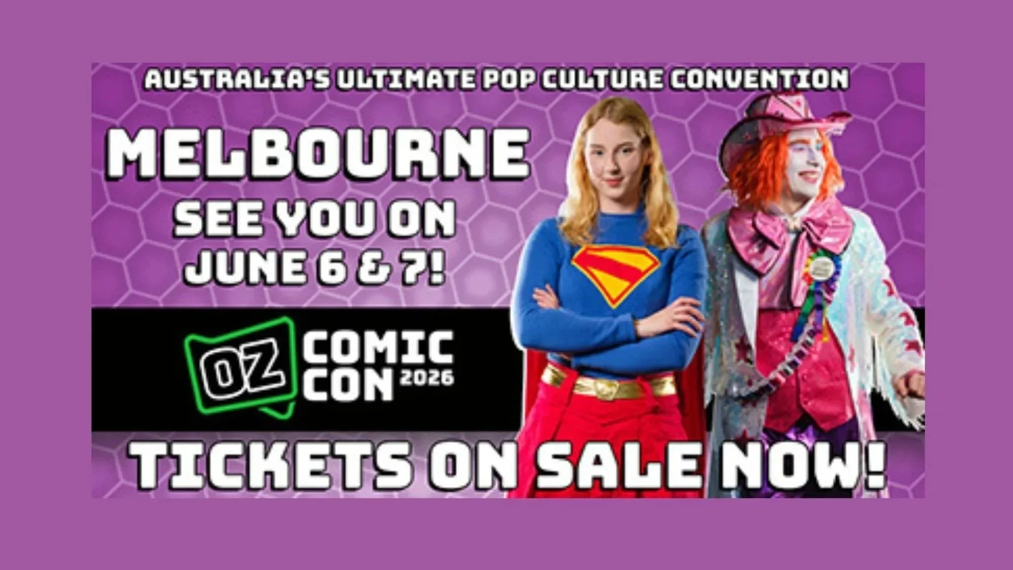 Oz Comic-Con Melbourne 2026