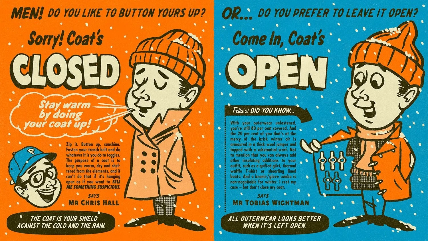 The Style Debate: Should You Wear Your Coat Undone?