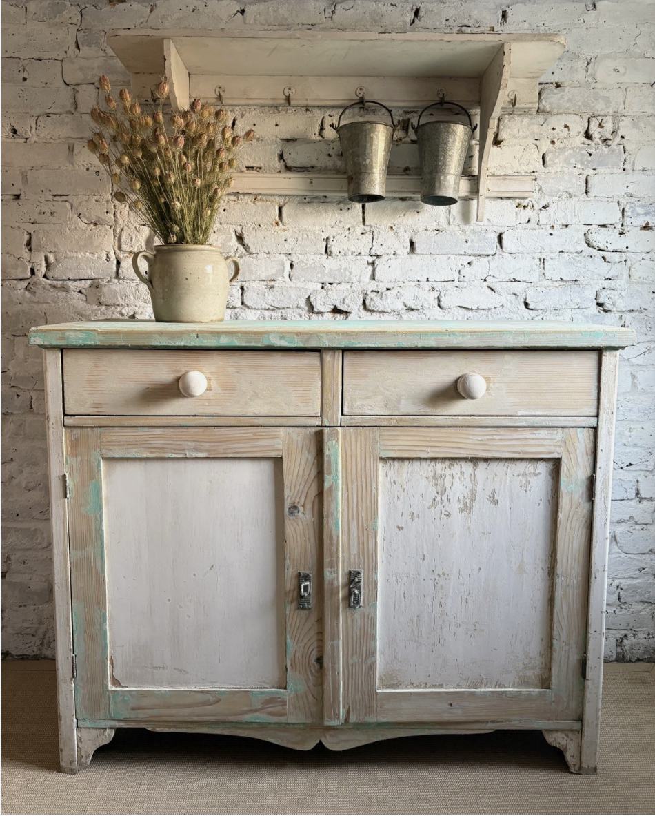 Large Distressed Cupboard
