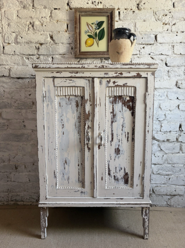 Vintage Painted Cupboard