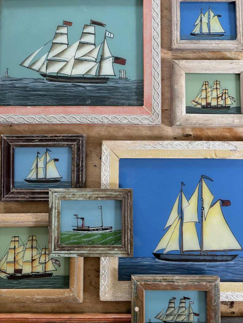 Nautical Glass Paintings