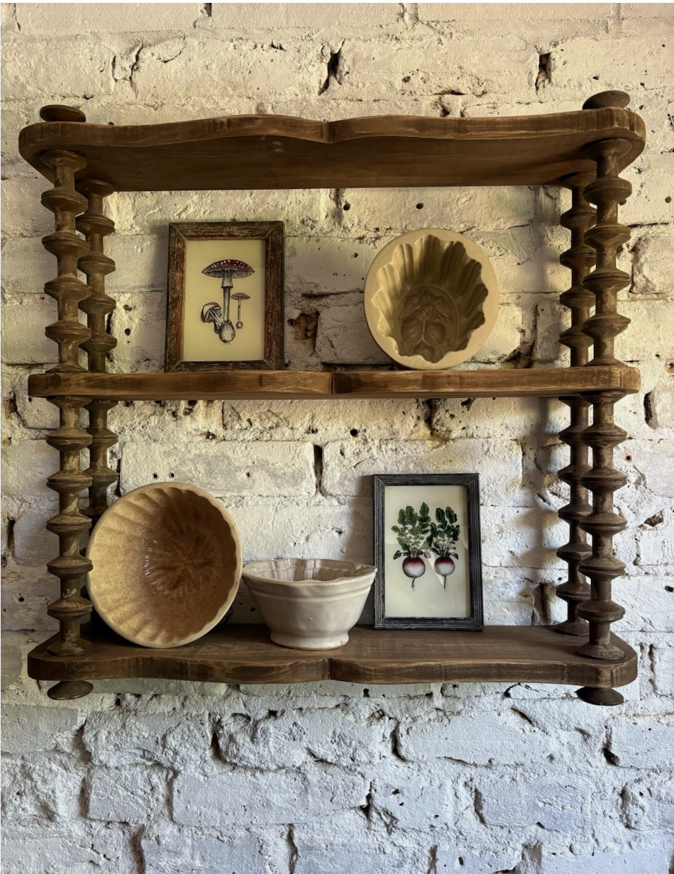 Cotton Reel Wall Shelf