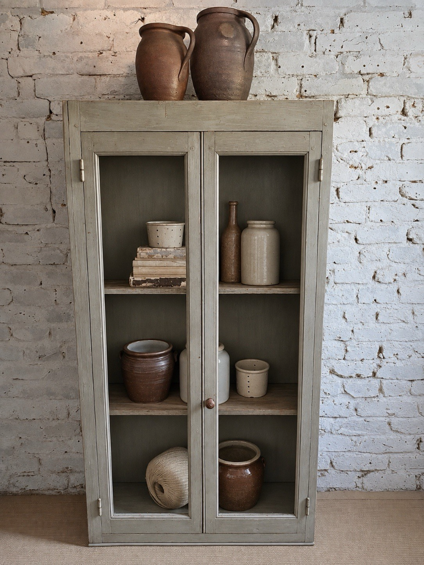 French Glazed Display Cabinet