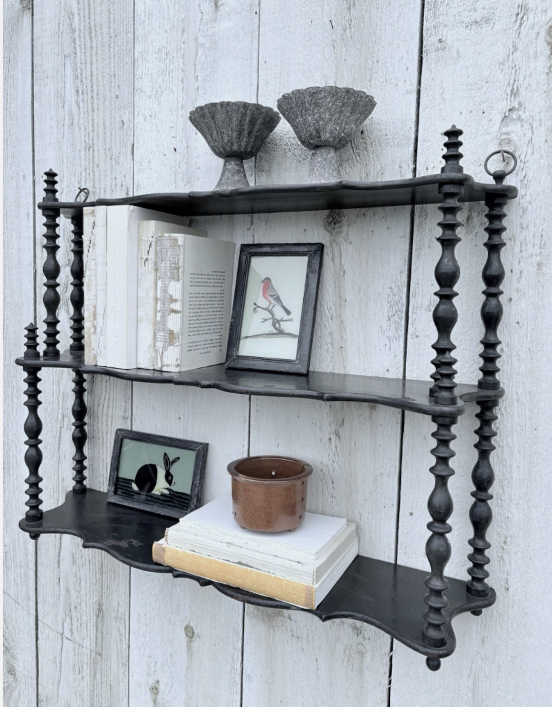 French Bobbin Wall Shelf