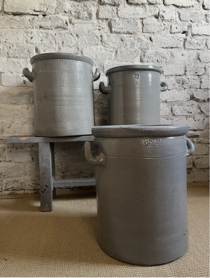 Belgian Stoneware Pots