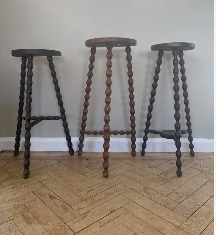 Antique Bobbin Stools