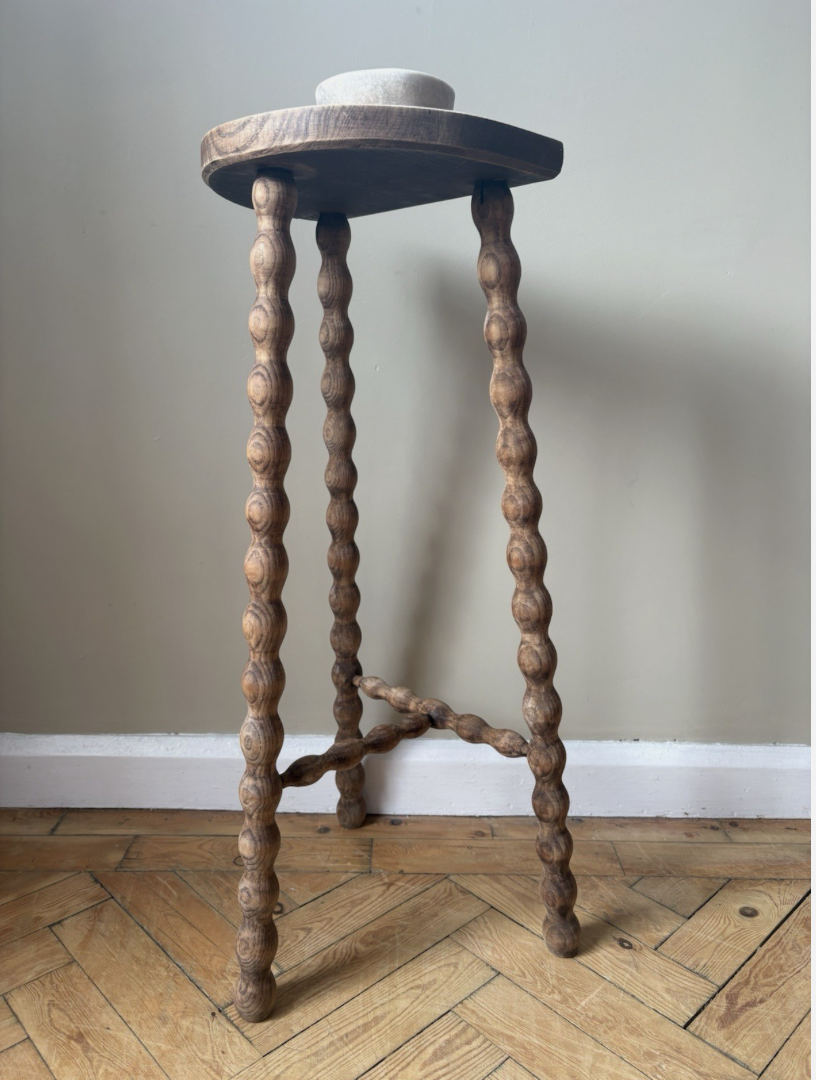 Tall French Bobbin Stool