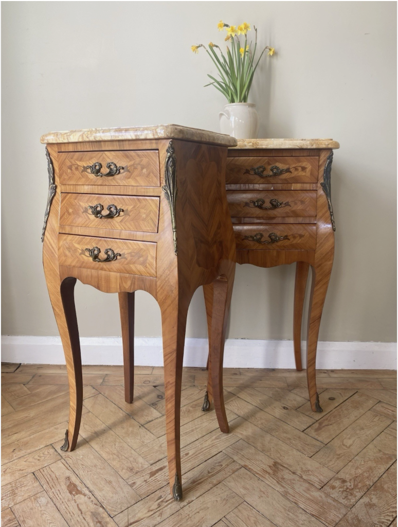 French Louis XVI Bedsides - pair