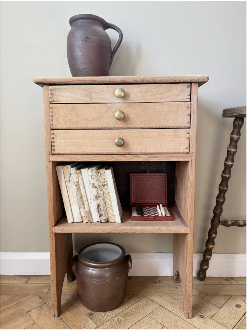 Antique Pine Side Table