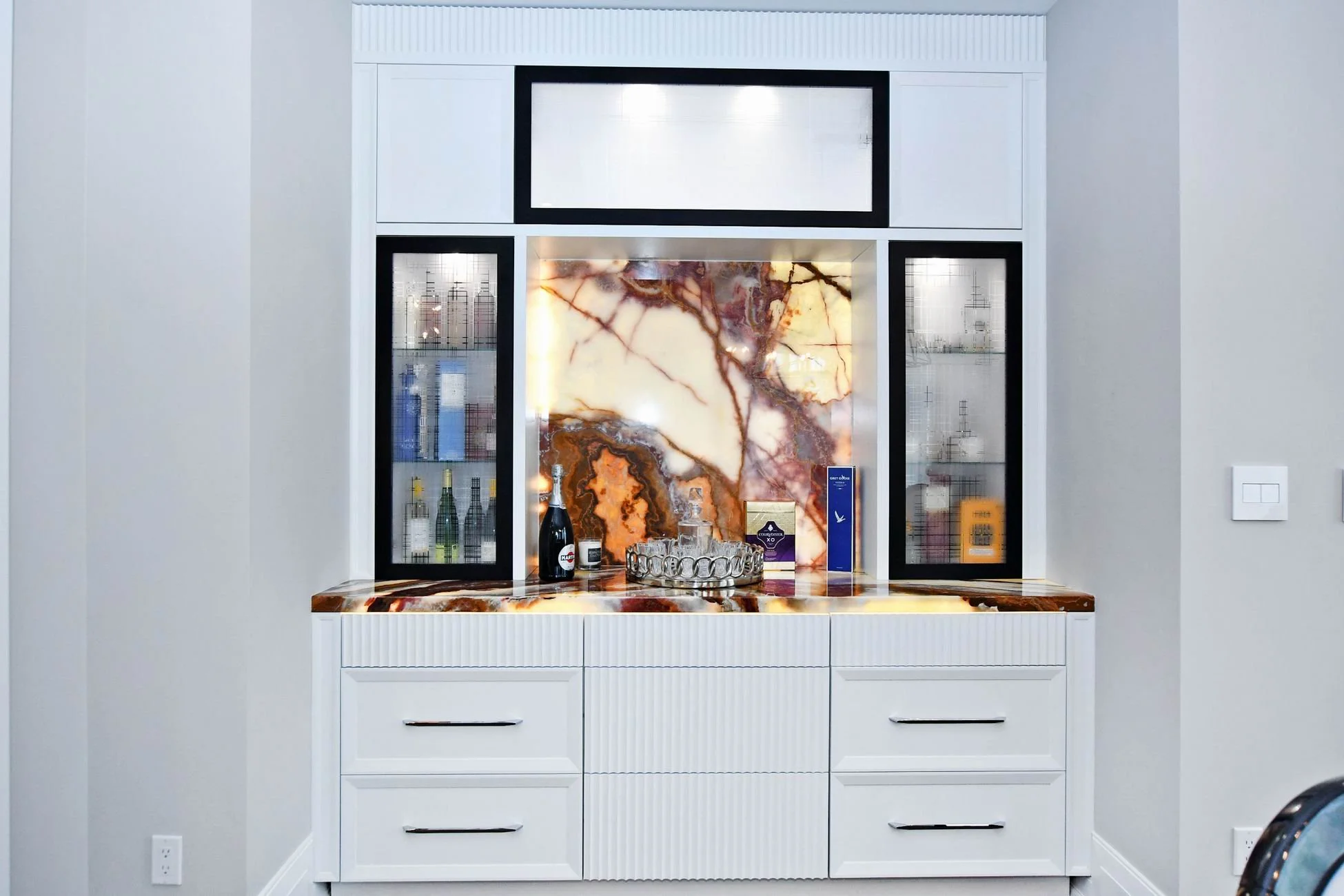 quartz wall cabinet