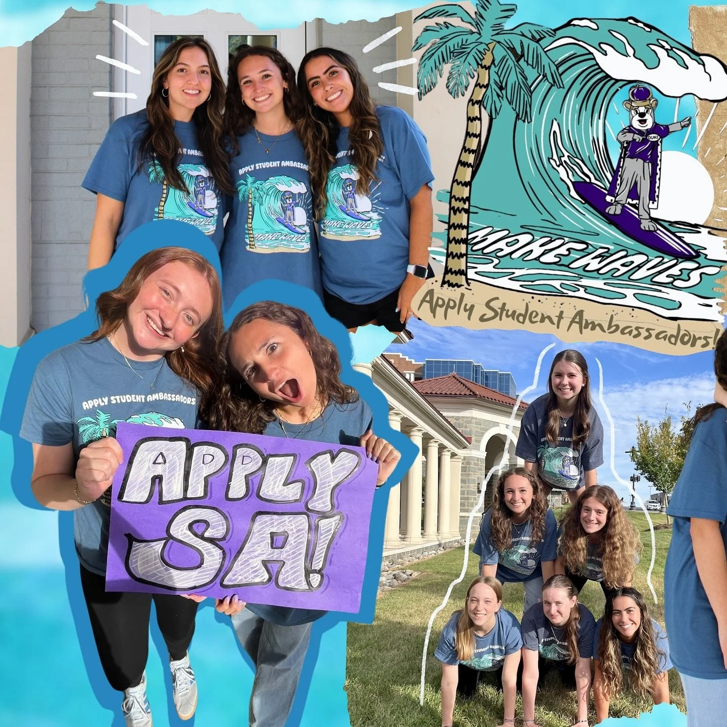 Giving tours is hot. Apply to student ambassadors