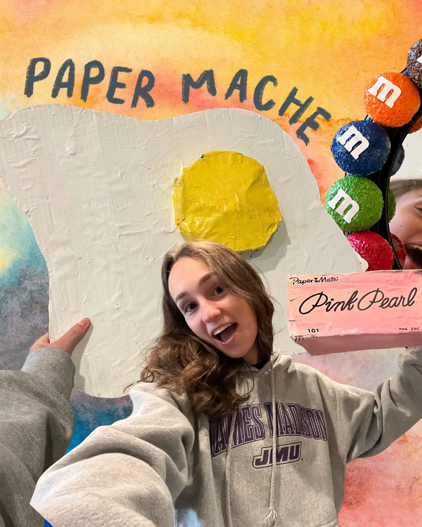 Some paper mache art projects I made on this summer!!!