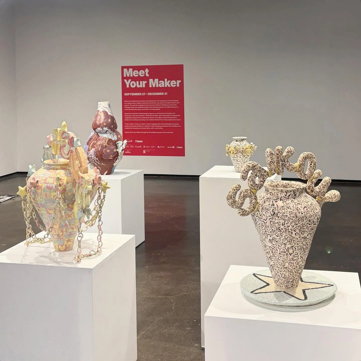 Saikou! 

Meet Your Maker is on view at Harbourfront Centre until Dec 31 :)⭐️