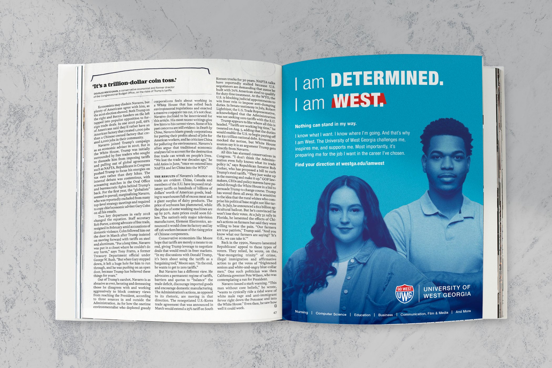 Full Page Print Ad