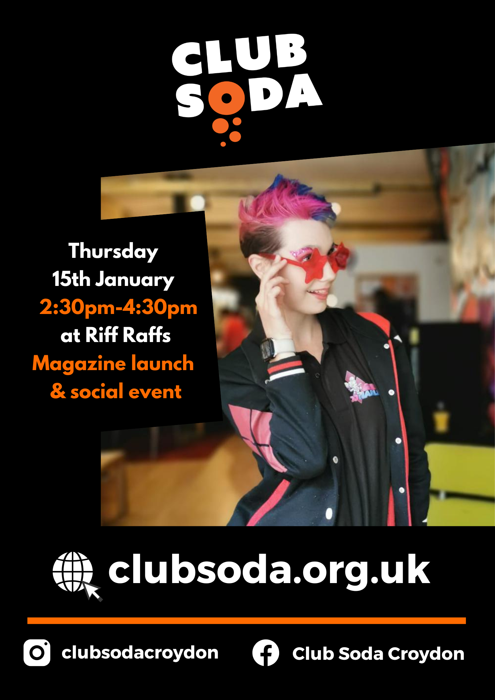 Club Soda Magazine Launch Social