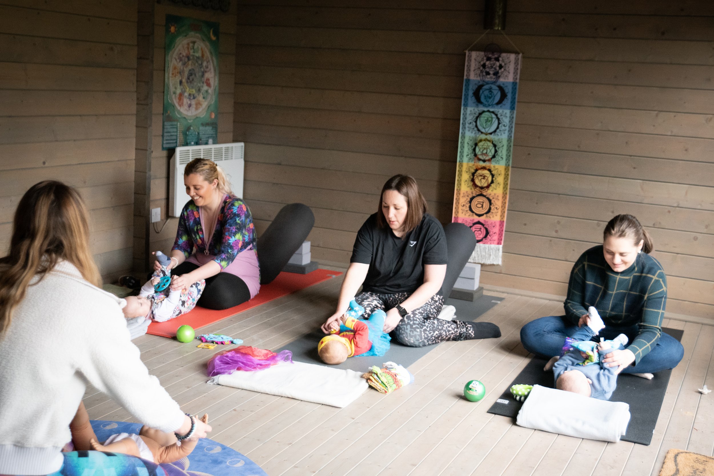 5-week Baby Massage &amp; Mums Yoga course