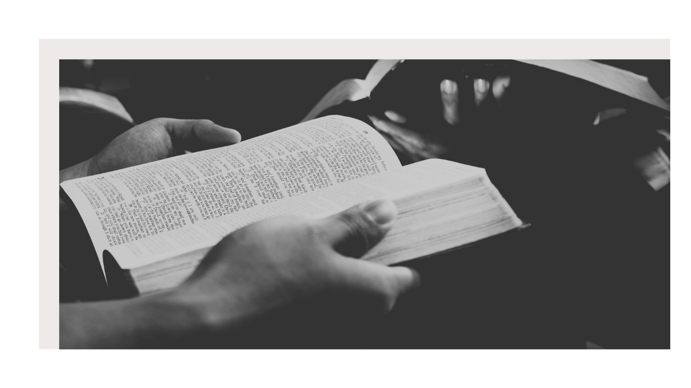 Couple reading the Bible together for guidance in marriage