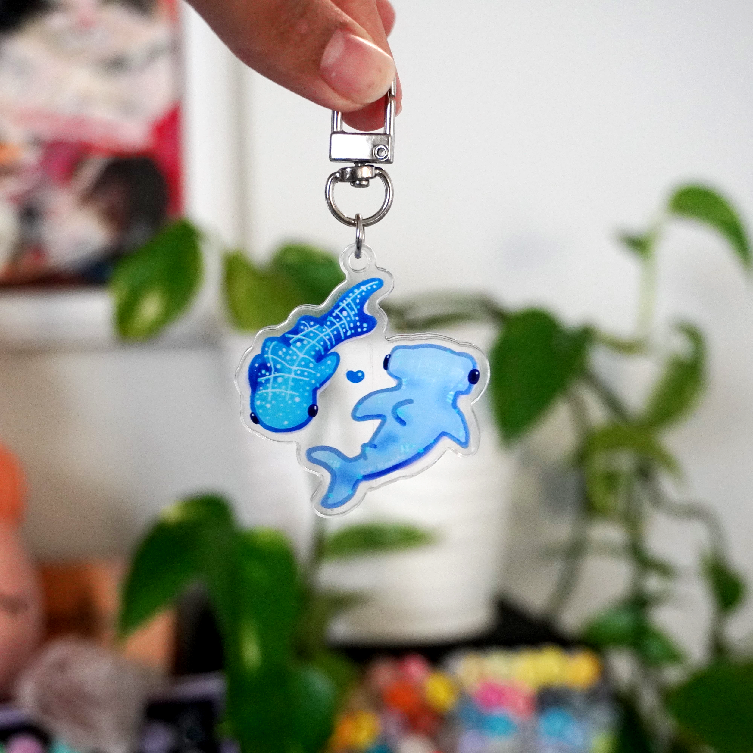 Sharks - Acrylic Keychain