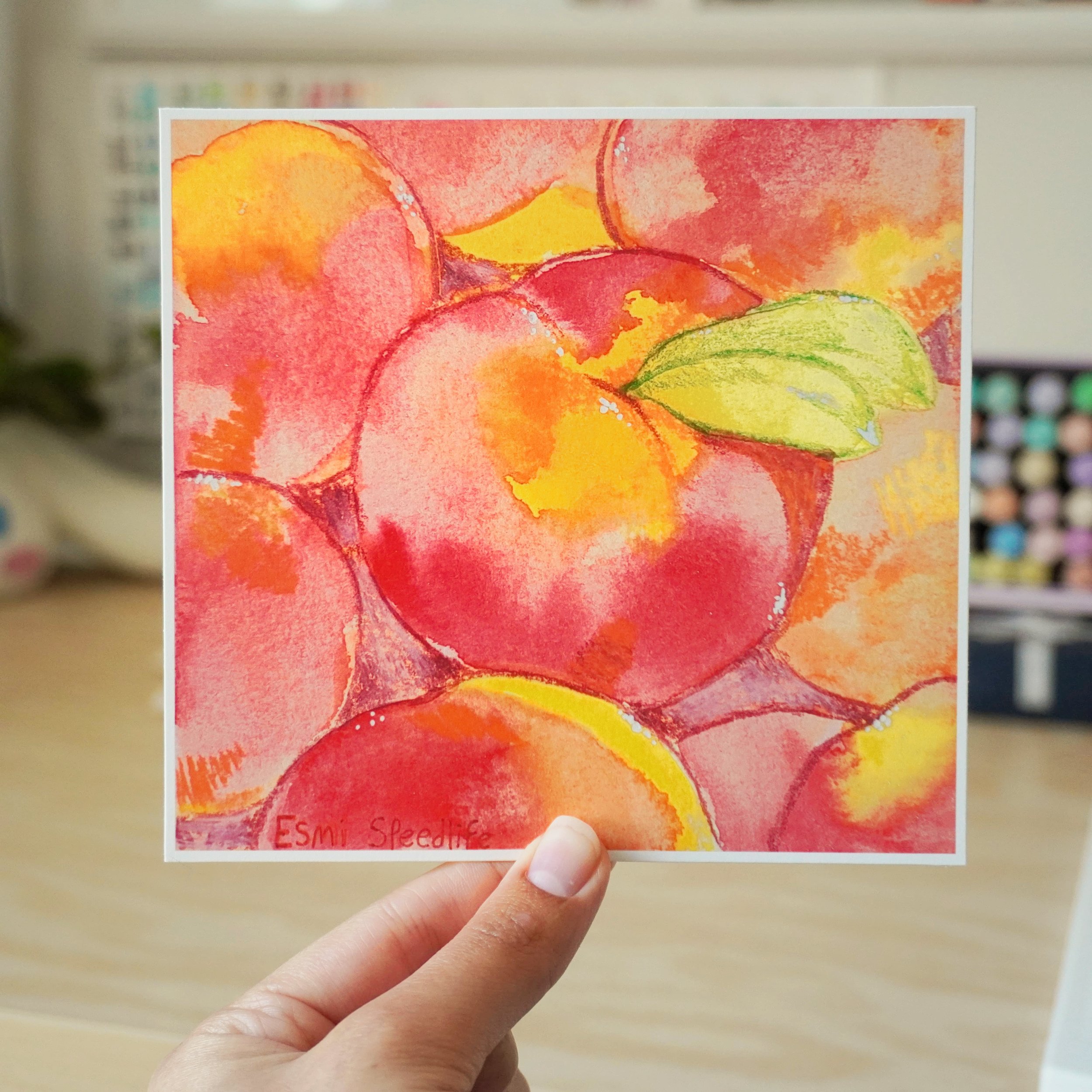 Peach - Print