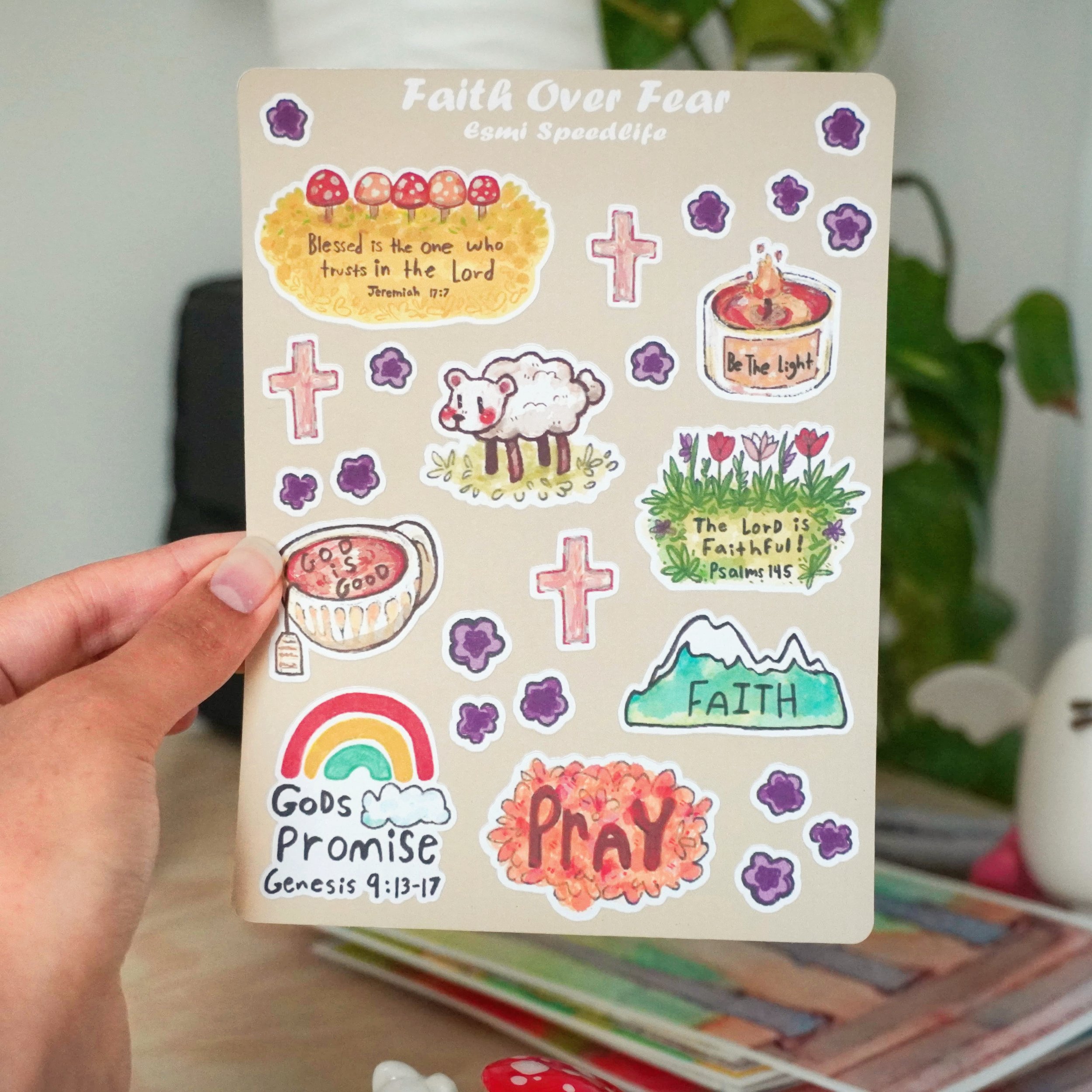 Faith - Paper Sticker Sheet