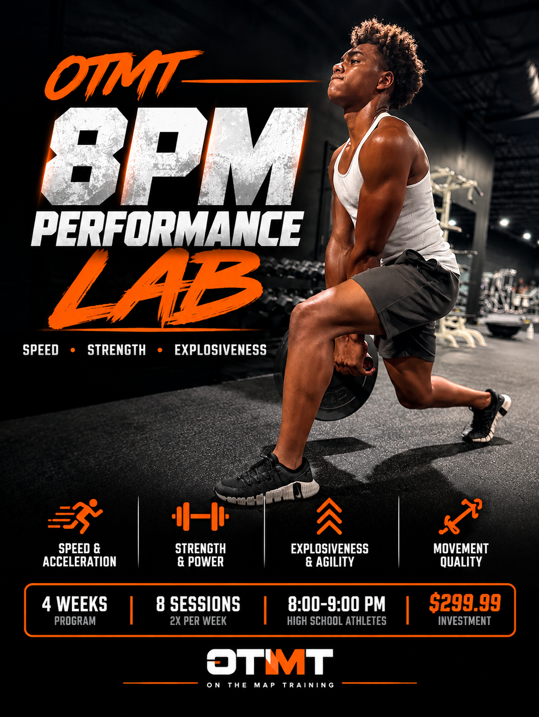 OTMT 8pm Performance Lab: Fall Speed & Explosiveness