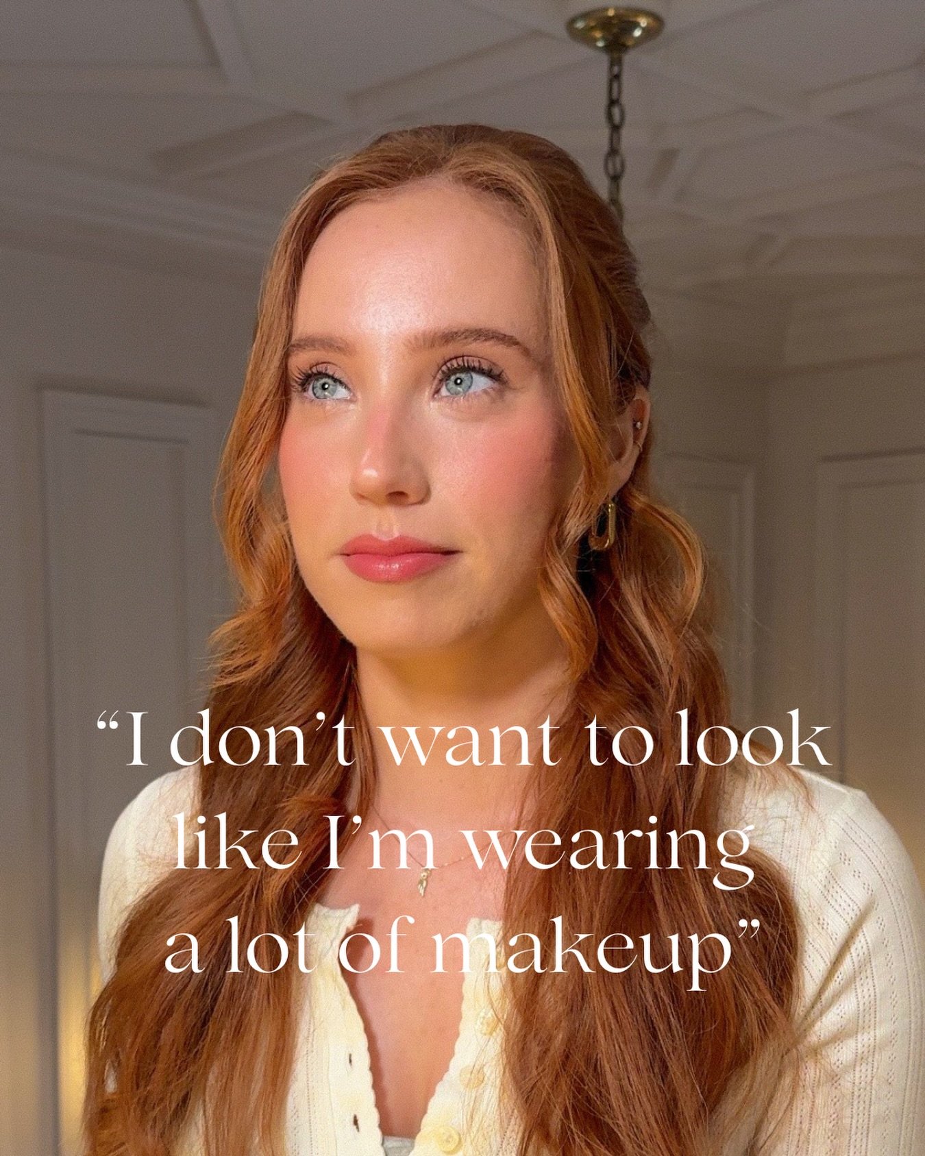 Lighter skin coverage and careful concealer placement is in ✨our brides want their makeup to:

show up refined, but not completely change them&hellip;
be modern, but not overly trendy&hellip;
look glamorous, but in a way that still feels like them 🪞