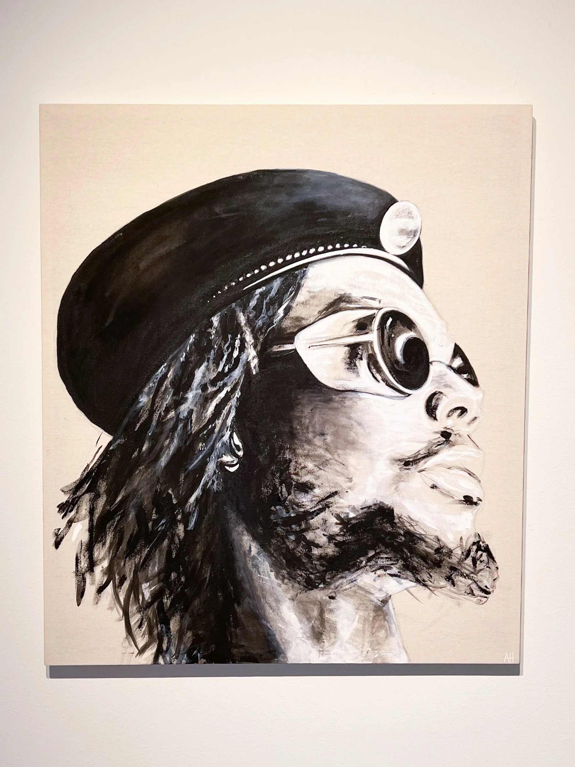"equal rights"   
Peter Tosh  
31” x 36” acrylic paint on canvas