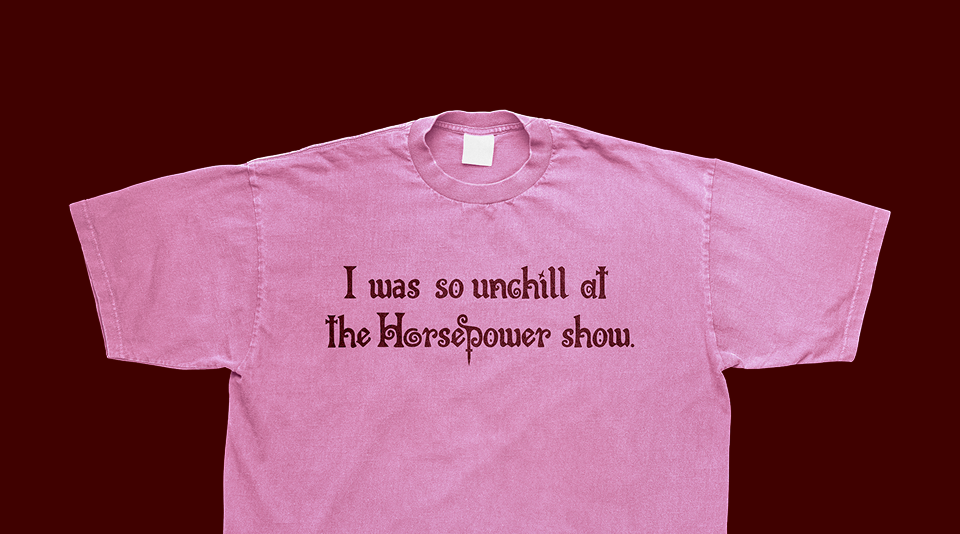 Horsepower Merch Design
