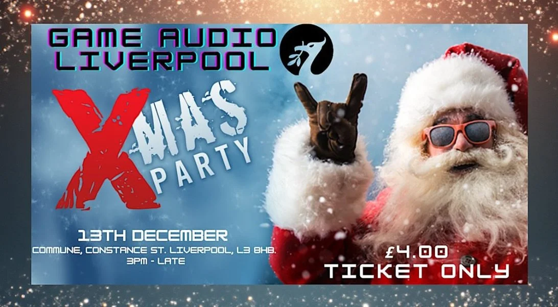 Game Audio Liverpool - Xmas Party