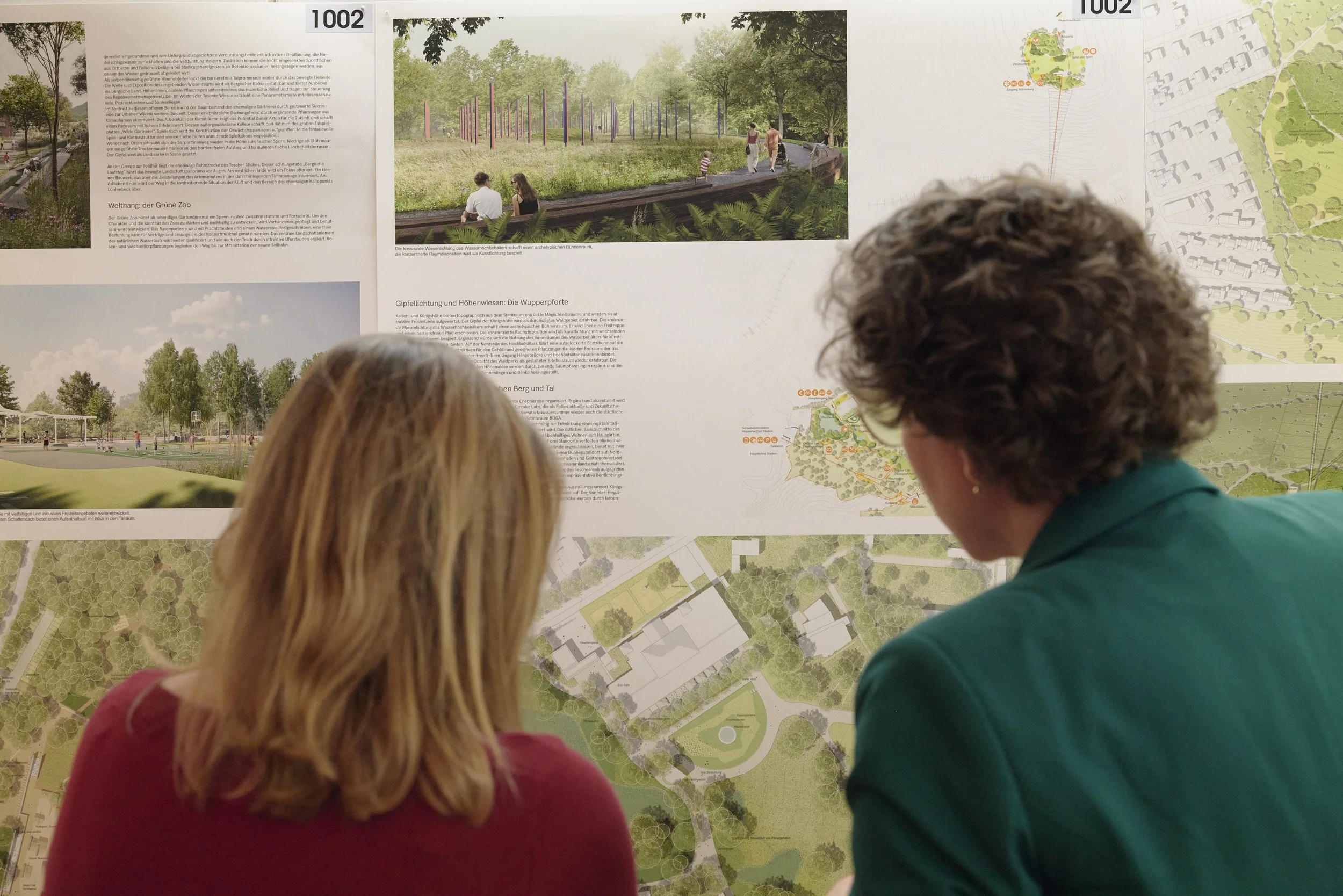 Ausstellung der Entwürfe des Freiraumplanerischen Wettbewerbs zur BUGA 2031.