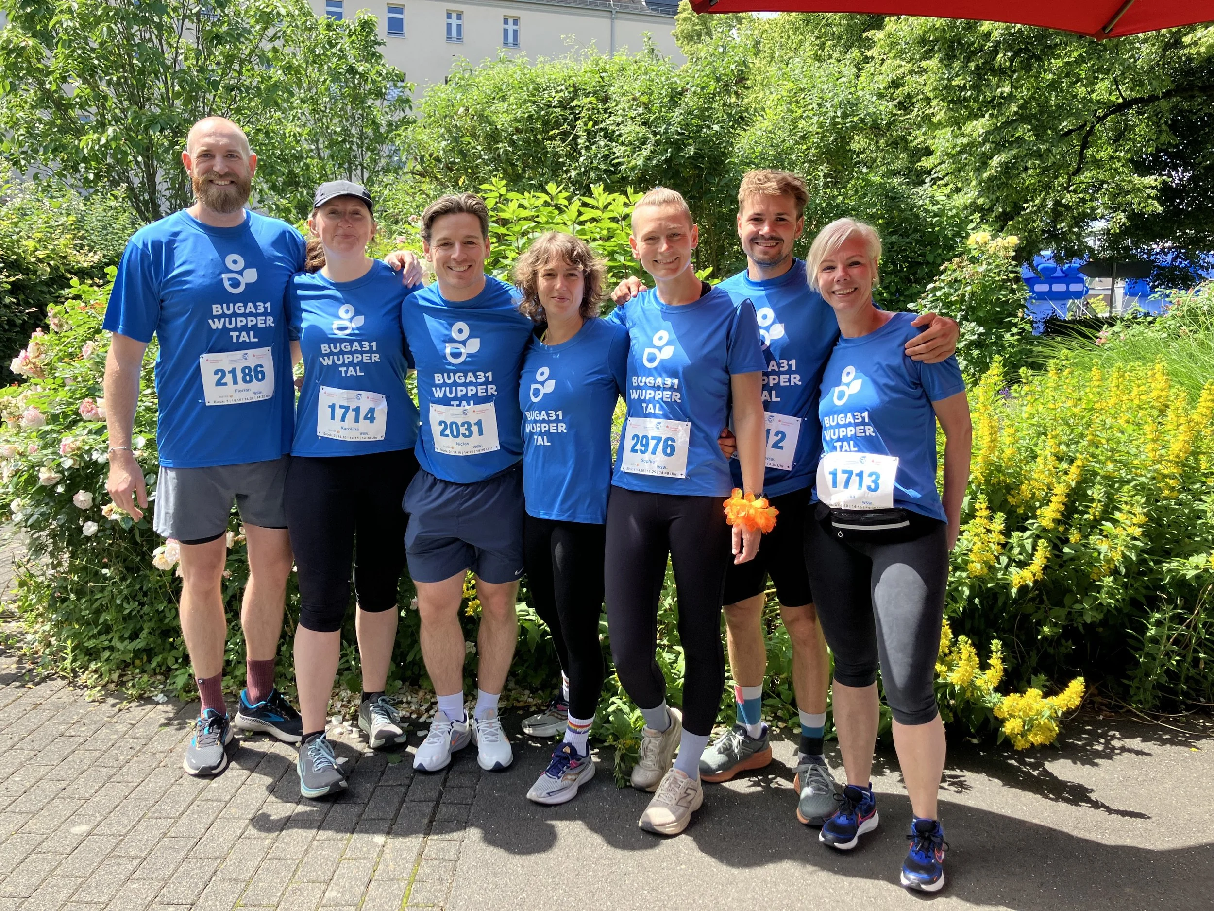 BUGA31 beim Schwebebahnlauf