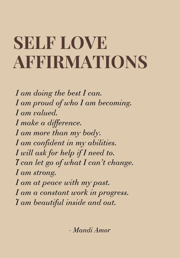 Self Love Affirmations Poster.JPG