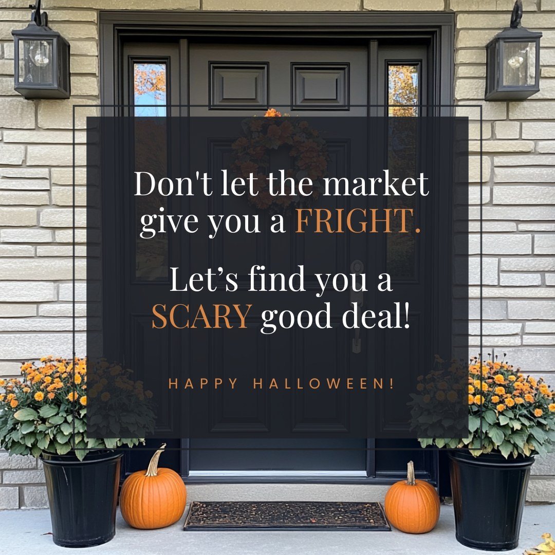 👻 Don't let the real estate market SPOOK you! 

Whether you're buying or selling, a SCARY good deal is waiting for you! 🤝

Let's make your real estate dreams a reality. 📲

🎃 Happy Halloween!

Stacey Dickson, Broker/Owner
Good Realty
📲903.714.048