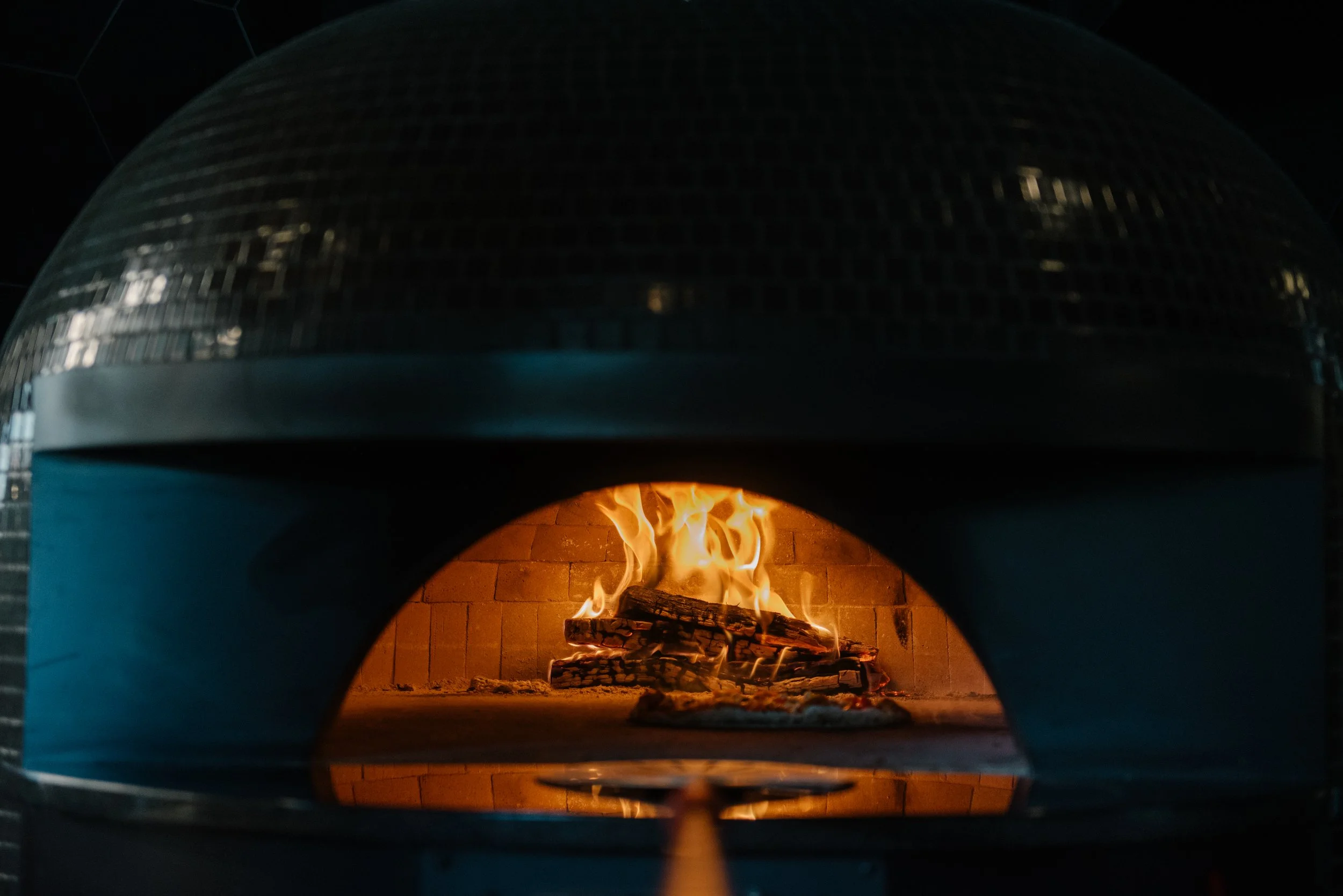 Marra Forni wood-fired oven at Hugo’s in the Drake neighborhood of Des Moines