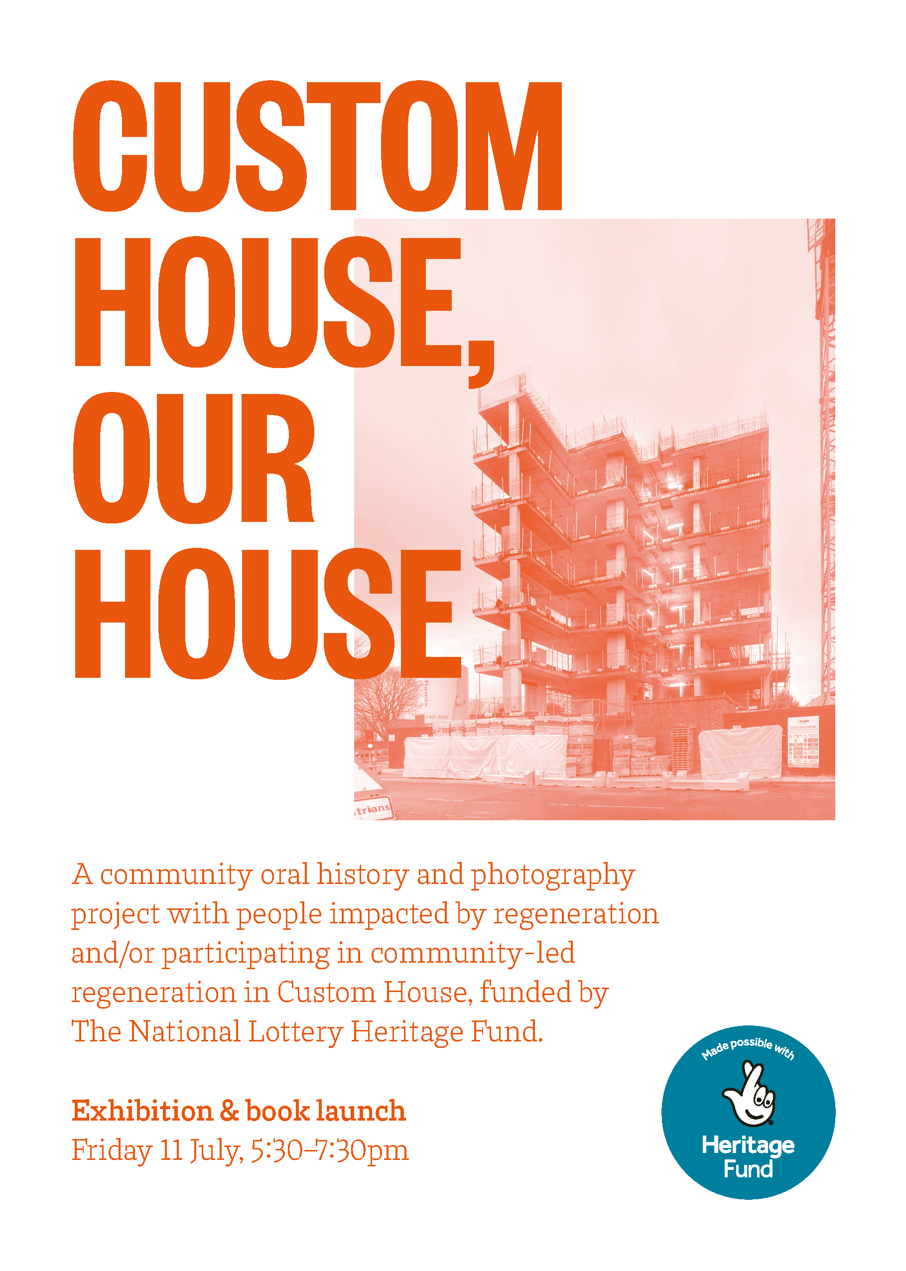 Custom House, Our House flyer