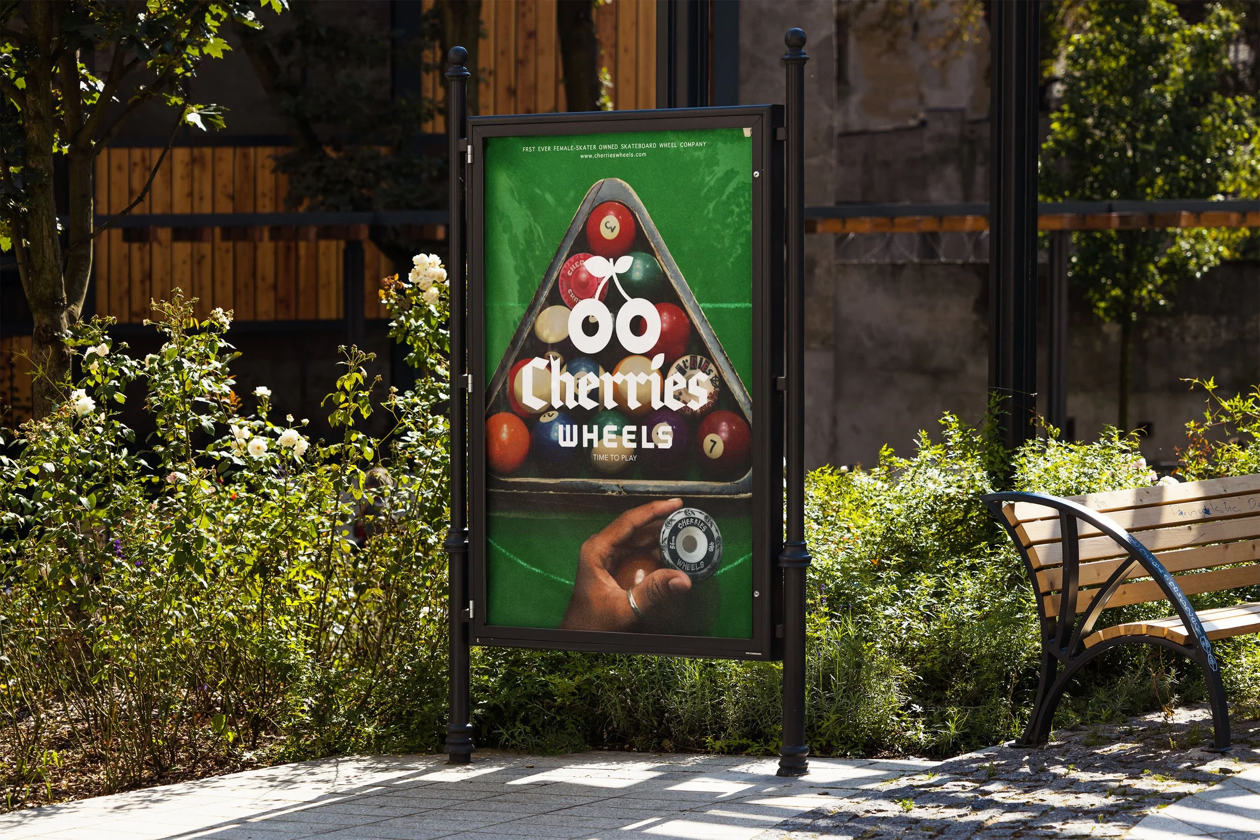(007)   CHERRIES WHEELS
