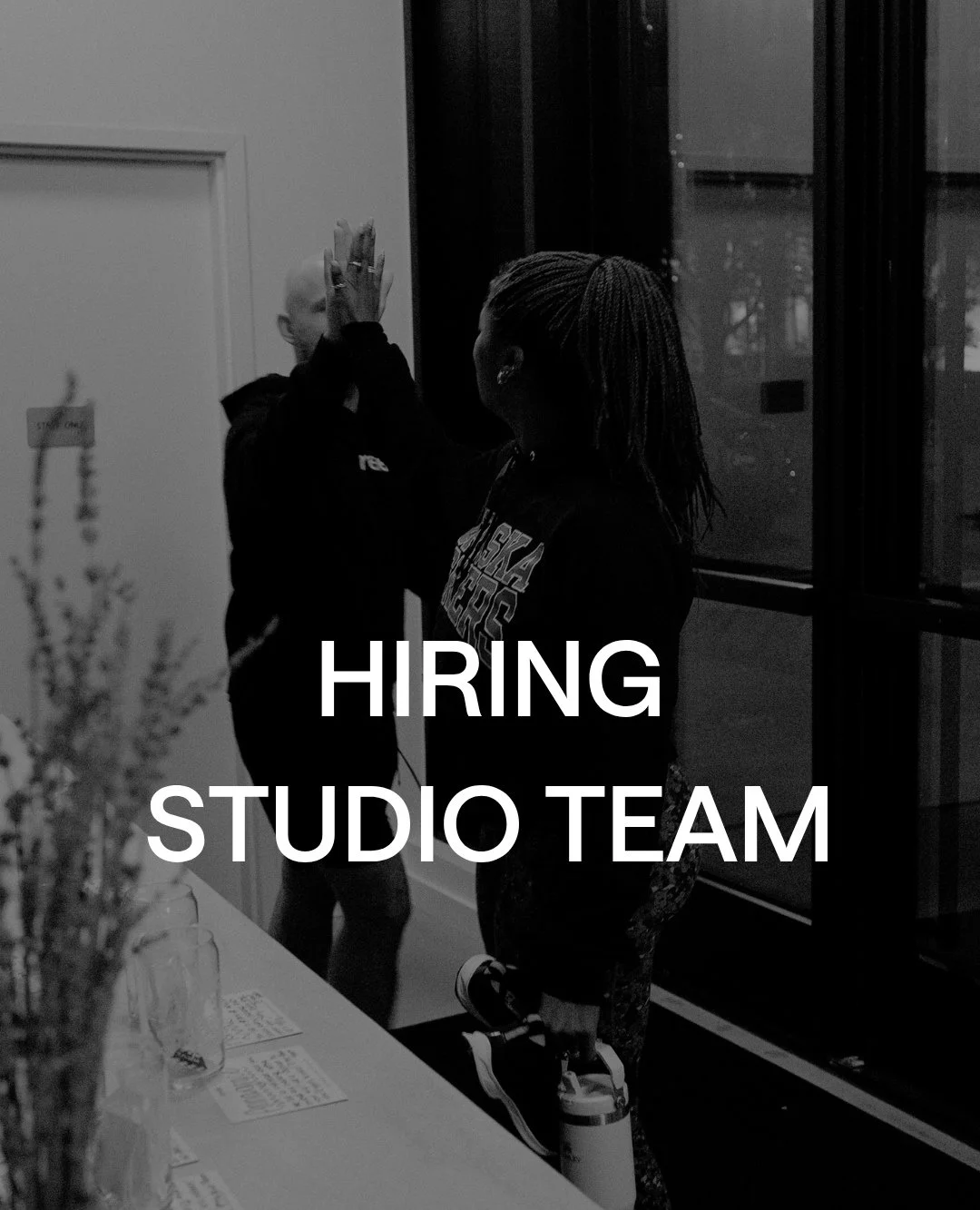 JOIN OUR STUDIO TEAM⁠
⁠
Submit your application by Friday, April 3 at 6:00pm. Link in bio.⁠
⁠
Questions? Hit us up! We love growing our team💜