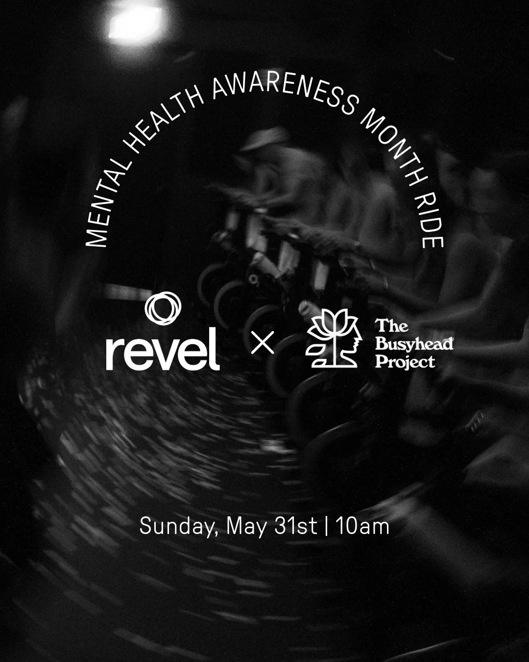 May is Mental Health Awareness Month and we&rsquo;re so happy you&rsquo;re here.⁠
⁠
On Sunday, May 31st, we&rsquo;re hosting a donation-based ride in support of Noah Kahan&rsquo;s The Busyhead Project. Proceeds will support the non-profit&rsquo;s mis