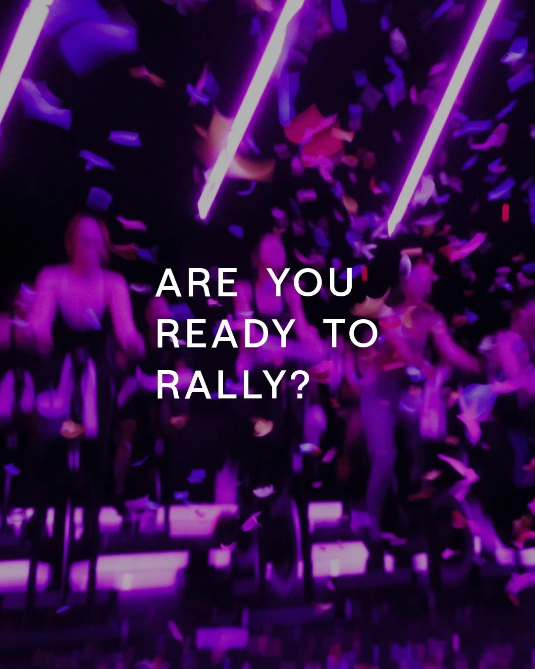 REVEL RALLY IS BACK 🪩⁠
⁠
Join us for our semiannual community ride challenge. Ride at least 16 times in the month of October to be invited to a one-of-a-kind ride in November taught by all of our instructors together. ⁠
⁠
The Revel Rally ride is unm