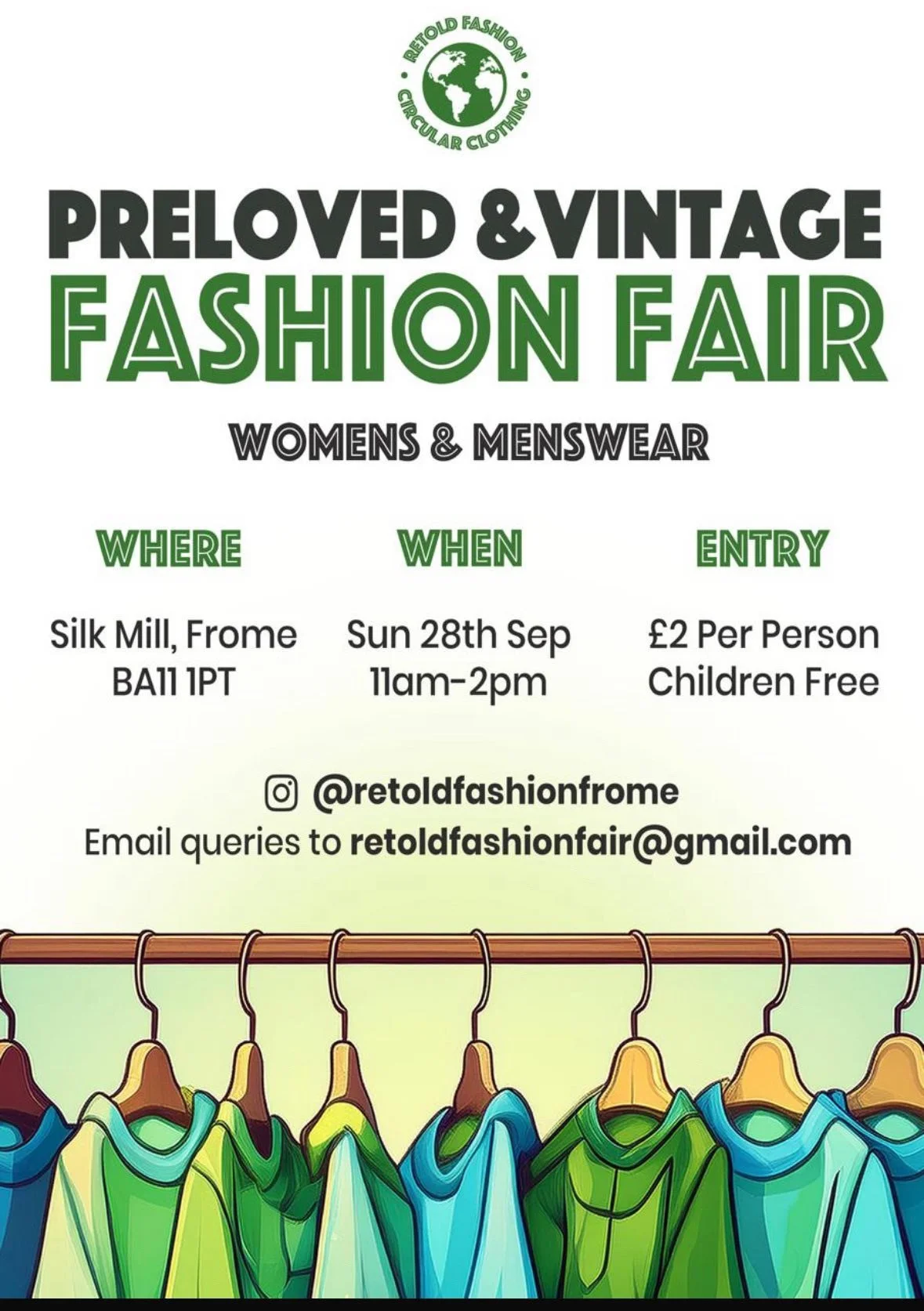 Retold Fashion Presents: Preloved and Vintage Fashion Fair