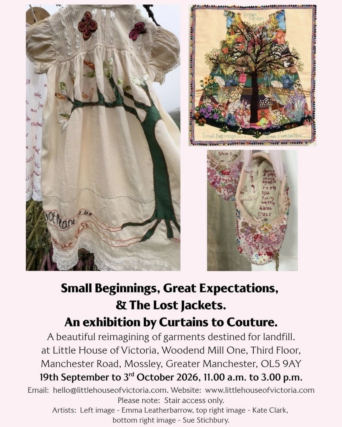 Small Beginnings, Great Expectations Exhibition &amp; The Lost Jackets